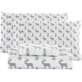 thumbnail image 1 of Floral Queen Sheets Soft Breathable Microfiber Vintage Printed Bed Sheet Set Deep Pocket Fitted Sheet Included Flower Pattern, 1 of 9