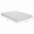 thumbnail image 2 of Brassex Twin Bonnell Coil Mattress with CertiPUR-US Foam Support, 6.5-Inch Rolled Mattress in a Box, 2 of 8