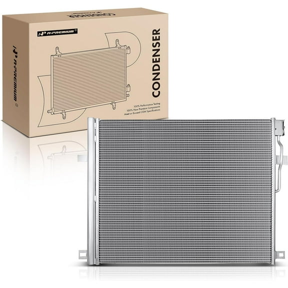 A-Premium A/C Condenser Compatible with Chevrolet Traverse Buick Enclave 2018-2021 V6 3.6L