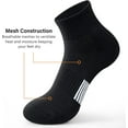 thumbnail image 3 of Ankle Socks Womens Athletic Thick Cushioned Running Hiking Low Cut 5-Pairs, 3 of 6
