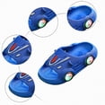 thumbnail image 5 of kpoplk Boys Girls Cloud Unicorn Slide Sandals Non-slip Comfy Cushioned Thick Sole Shower Pool Slippers Summer Beach Water Shoes Indoor & Outdoor(Blue,6.5), 5 of 5