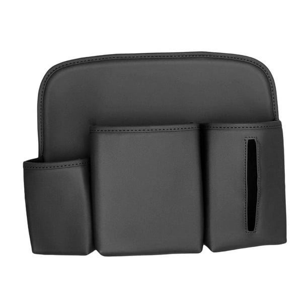 Organizador para asiento trasero de coche, bolsillo ajustable para camión negro