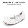 thumbnail image 4 of Zapatos Bailarinas para Niñas DREAM PAIRS Mary Jane Talla 6 Blanco, 4 of 6
