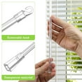 thumbnail image 3 of HLONK 5 Pcs Curtains Rods Tension Rod Drapery Pull Rod Transparent Blind Rod with Hook Tie Rod Rotating Rod Turn Rod Venetian Blinds Pp, 3 of 6