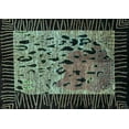 thumbnail image 1 of Ahgly Company Indoor Rectangle Animal Light Blue Modern Area Rugs, 8' x 10', 1 of 4
