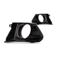 thumbnail image 5 of For Nissan Altima 2019 2020 2021 Fog Light Cover Driver and Passenger Side | Pair | Front | SV | SL | Platinum | w/ Fog Lights | NI1038158, NI1039158 | 622576CA0B, 622566CA0B, 5 of 8