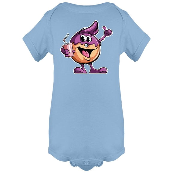 Happy Donut Bodysuit Infant -Image by Shutterstock,  12 Months
