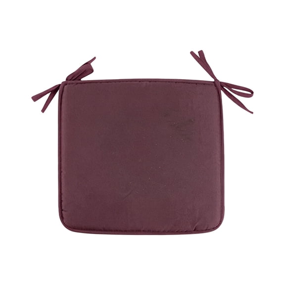 Square Washable Seat Cushion Polyester High Density Foam Indoor Outdoor Patio Bar Restaurant Universal Chair Seat Pad Multiple Stylish Color Options
