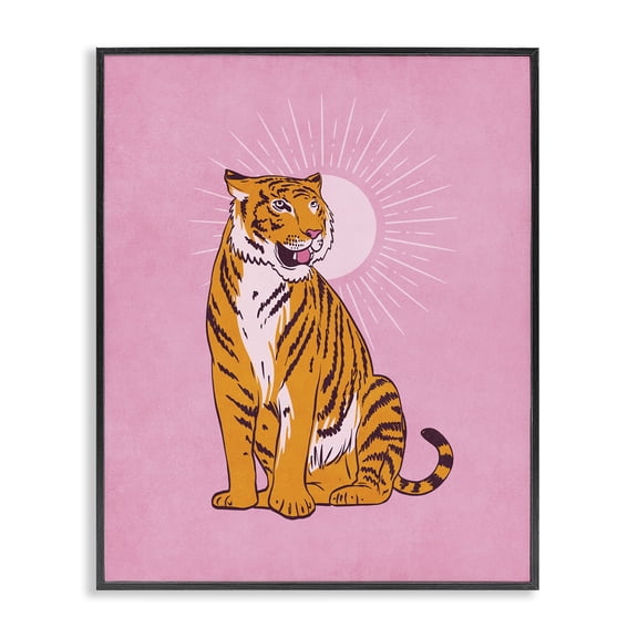 Stupell Industries Contemporary Black Framed Giclee Art, 11 x 14, by Nataly White