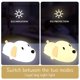 thumbnail image 2 of Accesorios de iluminación y ventiladores Baby Night Light, Rechargeable LED Night Light with Touch Switch Portable Silicone Night Lights for Nursery, Bedroom, Living Room, Camping, Picnic Ormromra YQ-0514, 2 of 4