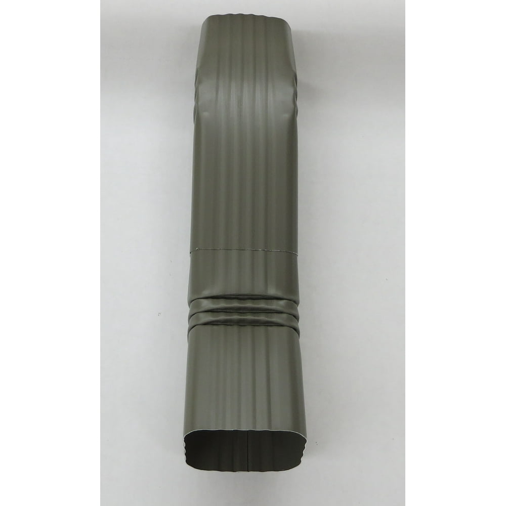 Aluminum Offset Downspout Elbow (3x4 A, BRONZE)