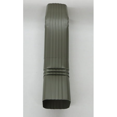 Aluminum Offset Downspout Elbow 3x4 A BRONZE Walmart com Aluminum Offset Downspout Elbow 3x4 A BRONZE Walmart com