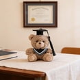 thumbnail image 4 of Graduation Bear Plush, Commemorative Graduation Stuffed Animal in Cap and Gown, Keepsake Graduation Gift for Graduate, College Graduation Present, Ceremony Souvenir Teddy Bear, 4 of 5