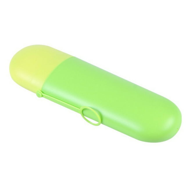 Portable Travel Toothbrush Case Hiking Camping ToothpastePacking Antibacterial Holder Container