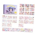 thumbnail image 3 of Livre d'Autocollants pour Visage Activités Mode Plus de 80 Visages et 300 Autocollants Robe Mode Fille, 3 of 7