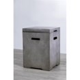 thumbnail image 2 of Living Source International Concrete Fire Pit Propane Tank Cover in Gray, 2 of 2