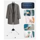 thumbnail image 2 of Household Floor Hanging Ironing Display Rack Clothes Hanger black, 2 of 5