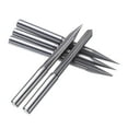 thumbnail image 5 of Uxcell 5 Pack CNC V Bit 20 Degree 1/8" Shank 0.2mm Tip Engraving V Bits Chamfer End Mill, 5 of 7