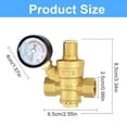 thumbnail image 5 of MANNYA Effective DN15 1/2 Inch Brass Pressure Regulating Solution for Plumbing Needs, 5 of 9