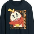 thumbnail image 3 of Pokémon - Fuecoco Stats - Men's Long Sleeve T-Shirt, 3 of 5