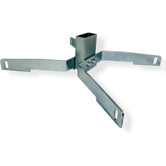 Static Target Stand – 1/4" Steel Base for Steel Shooting Targets – Wide Footprint for Stability – Compatible with 1/2" Hardware – Made in USA