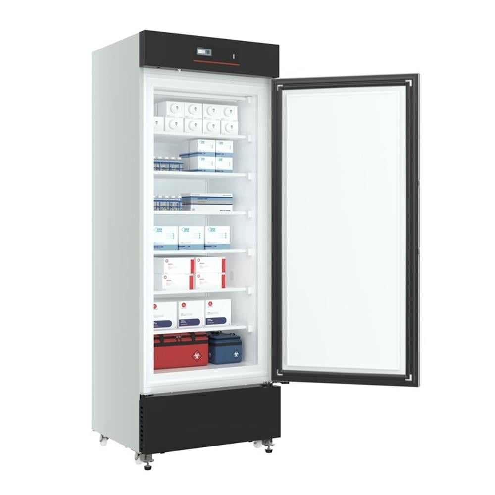 Pemberly Row 27" -25 C Upright Medical Freezer For Pharmacy/Laboratory in Silver