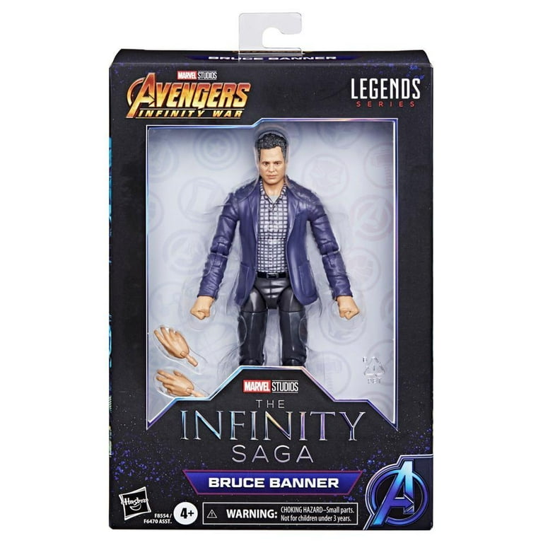 Hasbro Marvel Legends Series Bruce Banner Avengers Infinity War 6 Marvel Legends Action Figures