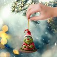 thumbnail image 4 of Stole Acrylic Pendant Tree Decoration  1PC Decoration How The Stole With Present Ornament, 4 of 5