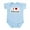 Sky Blue, variant on CafePress - I Love Cheese Infant Bodysuit - Baby Light Bodysuit, Size Newborn - 24 Months