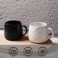 thumbnail image 6 of 16 oz Coffee Cup, Ceramic, Durable, Dishwasher & Microwave Safe, White, 6 of 6