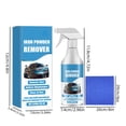 thumbnail image 3 of 120 ml de removedor de óxido y polvo de hierro para automóviles con paño de limpieza, limpiador de manchas de óxido para pintura y cubos de ruedas, spray removedor de óxido y manchas amarillas, 3 of 8