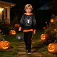 thumbnail image 2 of HAYIMI Kids Halloween Candy Bag Lightweight Spider Web Pattern With Top Handle Reusable Bucket Children Party Storage Handbag, 2 of 4