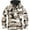 Urban, variant on BRANDIT INDIVIDUAL WEAR Adult Male Fleece-Lined Quarter Zip Windbreaker Pullover, Urban, Size: XXL