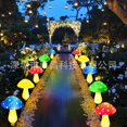 thumbnail image 2 of Amdohai Cross-border New Mushroom Light Outdoor LED Solar Mushroom Light Courtyard Garden, 2 of 5
