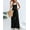 Black, variant on Cuteduck Women's Casual Loose Overalls Jumpsuits One Piece Sleeveless Wide Leg Long Pant Rompers With Pockets S-2XL