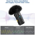 thumbnail image 3 of CHL- Pare-Vent pour Hollywood Lark M1 et Lark C1 Microphone Lavalier Sans Fil, Furry Deadcat pour Réduction de Bruit, 3 of 4