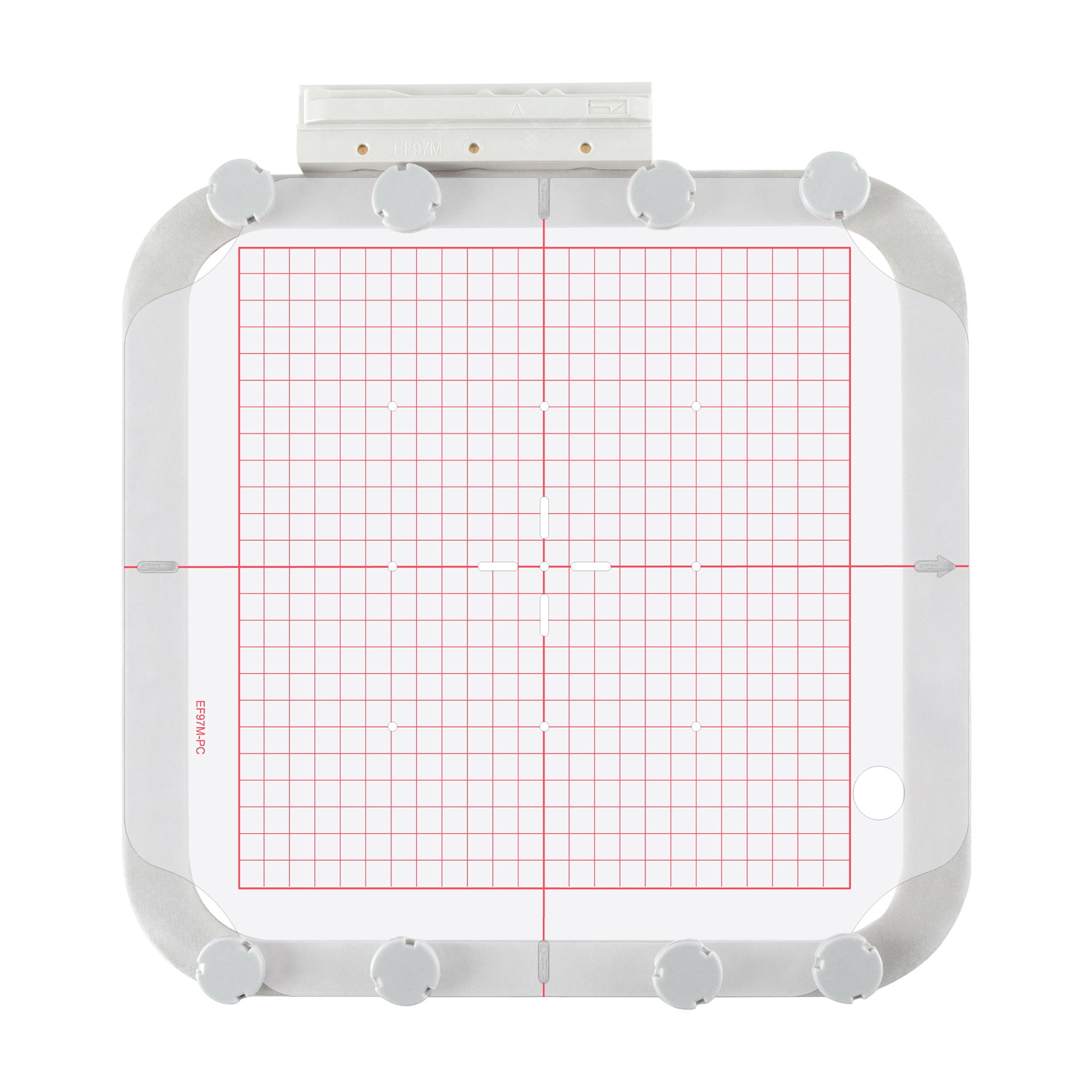 MaggieFrame Magnetic Embroidery hoop 9.5x9.5 inch for Brother/Babylock Embroidery Machine,Babylock Destiny (BLDY) Sewing Machines(240x240mm-EF97M)