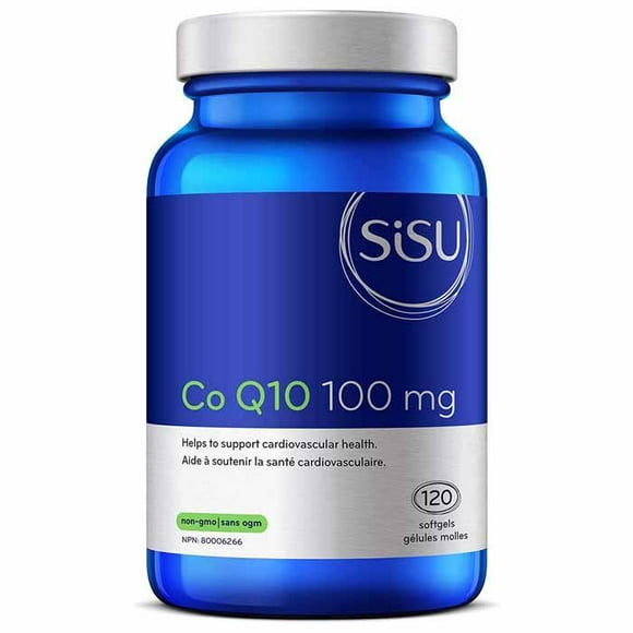 Sisu - Co Q10 100mg, 120 Softgels