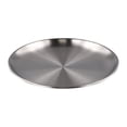 thumbnail image 4 of Stainless Steel Dinner Plates Lunch Plates Breakfast Plates 10inch Kitchen Supplies, 4 of 12