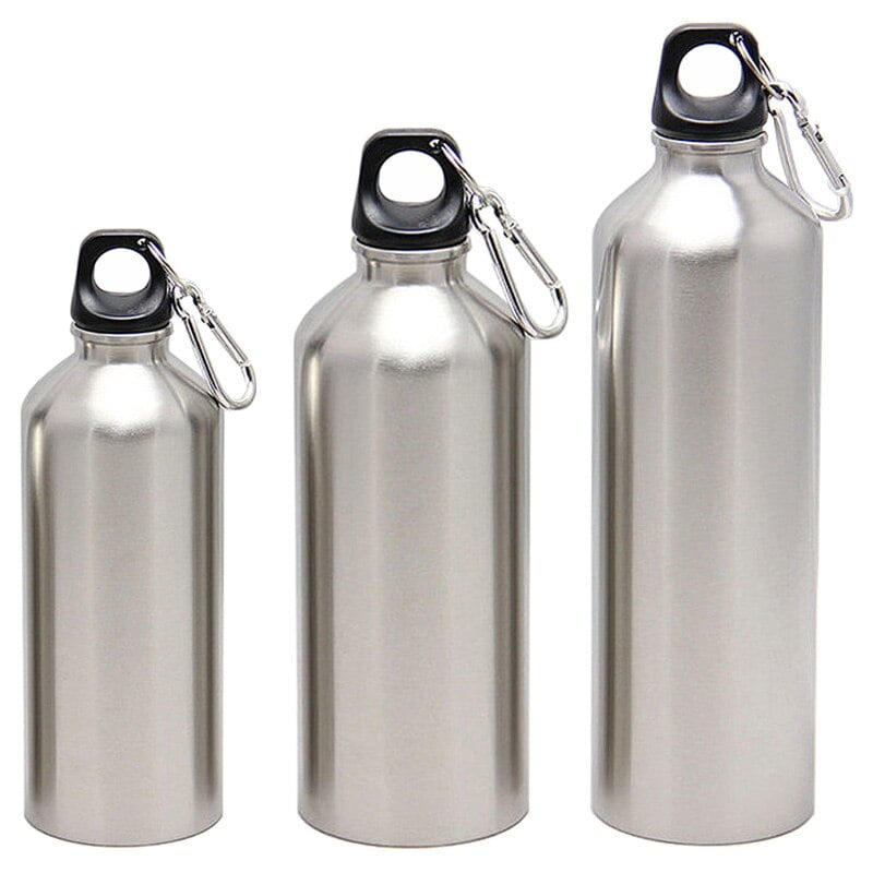 Stainless Steel Water Bottle Vacuum Hydration Sports Drink Gym Fit Metal Flask 