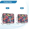 thumbnail image 4 of FORMRS 13-13.3 inch Laptop Sleeve Case Soft Carrying Quilted Computer Bag Cover, Ethereal Floral Harmony, 4 of 7