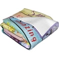 thumbnail image 3 of Four Season Colorful Tree Fleece Blanket Soft Throw Blanket Chirstmas Days Rustic Cozy Blanket for Women Girl Couch Sofa Bed Living Room Suitable for All Season 50x60 inch, 3 of 6