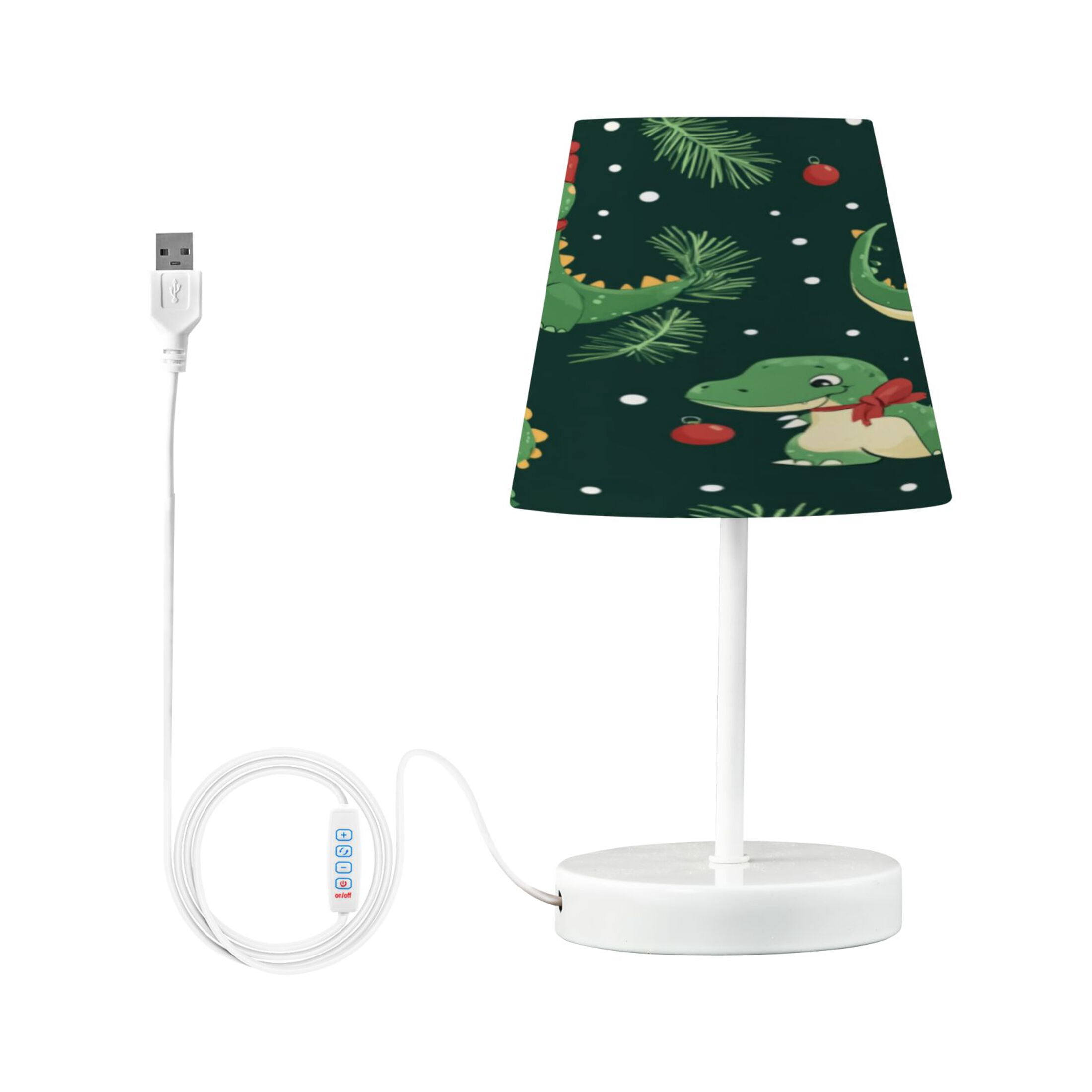 Table Lamp Small 5.9x10.8 Inches Table Lamps Night Light Tools & Home Improvement Bedroom Lamp Guest Room Lamp Study Lamp Office Lamp Christmas Cartoon Dinosaur