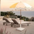 thumbnail image 6 of LAGarden 20" Wheeled Umbrella Holder Tray 220Lb Capacity for Patio Umbrella Base Stand Outdoor Deck Poolside Garden Yard, 6 of 9