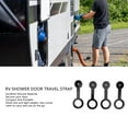 thumbnail image 3 of RV Shower Door Latch Strap, RV  Bathroom Door Latch 4 PCS Easy Using  For Safe Travel, 3 of 8