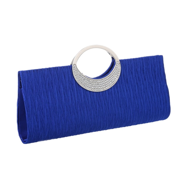 Jumpingount Bolso de mano ligero para mujer, elegante, para el día a día, bolso de noche ligero y portátil Bolsas de mensajero y de hombro azul