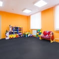 thumbnail image 3 of Greatmats Foam Kids and Gym Mats Premium 5/8 Inch x 2x2 Ft. Black Case of 15, 3 of 20