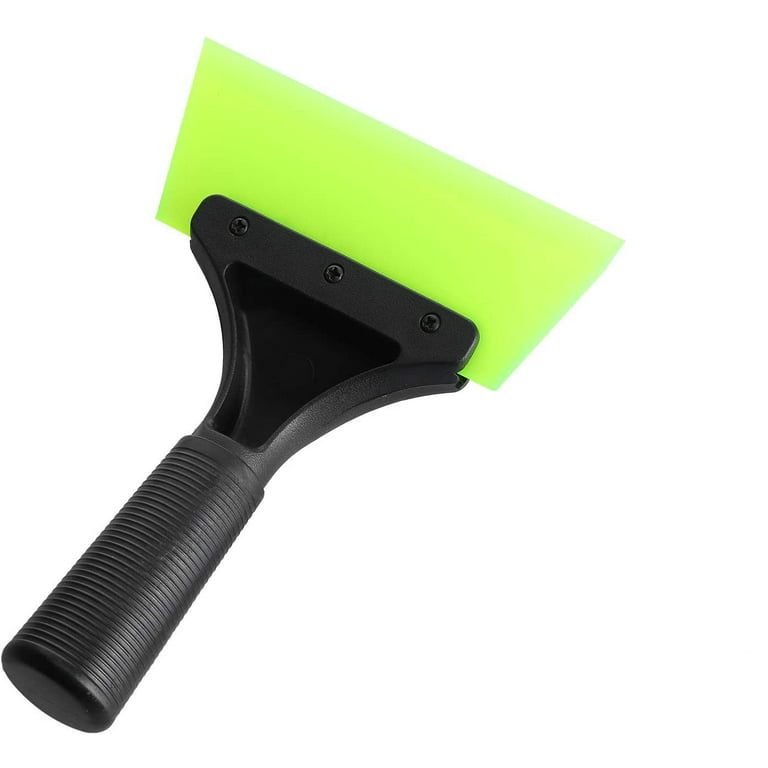 Heavy Duty Car Windshield Squeegee Rubber Shower Squeegee Water Blade Ice  Scraper Rubber Squeegee Glass Wiper with Non-Slip Handle for Bathroom