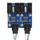 thumbnail image 5 of Distribuidor Usb Placa Base Adaptador Divisor De Concentrador De Extensión De Conjunto De Chips Doble Fácil De Usar Placa De Circuito De Uno A Cuatro Respaldo Adhesivo Para Computadora Doméstica Inevent EL006481-00, 5 of 6