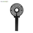 thumbnail image 3 of BadPiggies Mini Handheld Fan Foldable Desk Fan Small Personal Portable Table Fan with Battery USB Rechargeable (Black), 3 of 9